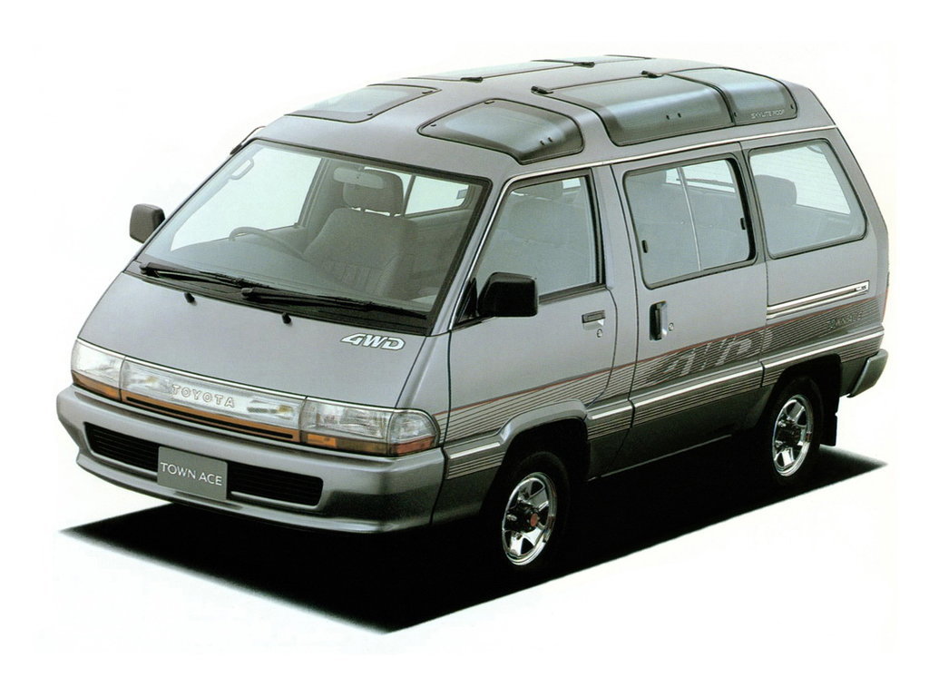Toyota Town Ace (YR20G, YR21G, YR28G, YR30G, YR36G, CR21G, CR28G, CR30G, CR37G) 2 поколение, 2-й рестайлинг, минивэн (01.1988 - 09.1991)